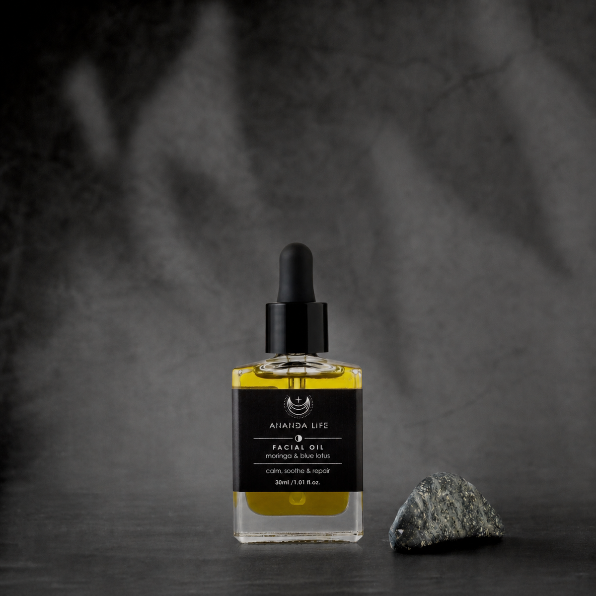 Ananda Life Facial Oil - MORINGA & BLUE LOTUS - 30ml