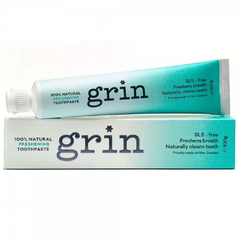GRIN Natural Toothpaste Cool Mint - 100g - L'Organic
