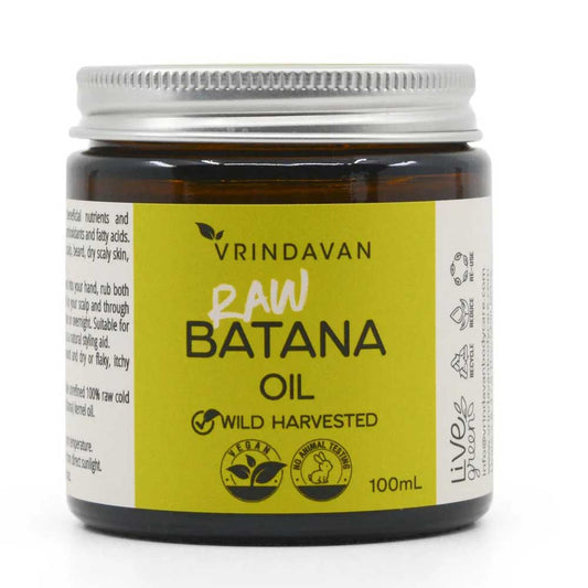 Raw Batana Oil by Vrindavan - 100% Pure - 100ml - L'Organic