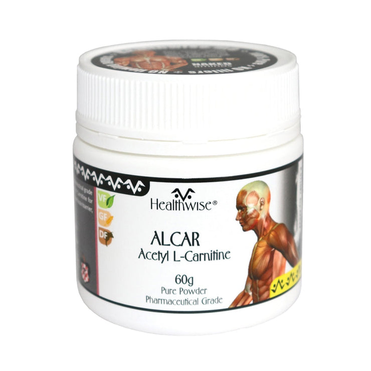 HEALTHWISE ALCAR Acetyl L-Carnitine Powder 60g - L'Organic