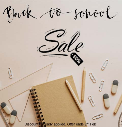 Back to School sale