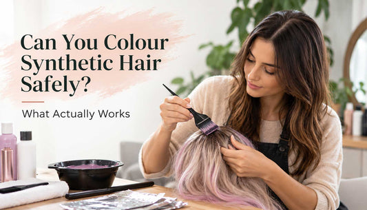 Can You Colour Synthetic Hair Safely? What Actually Works