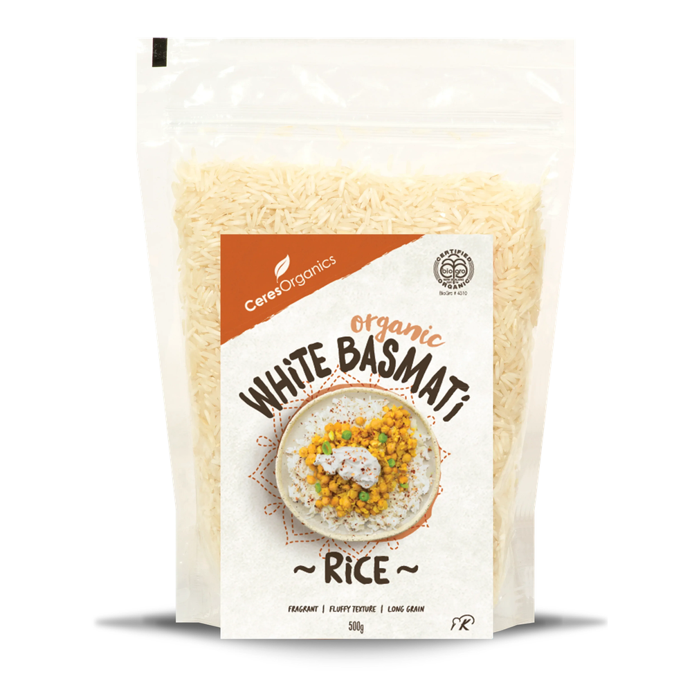 Ceres Organics Basmati White Rice - 500g - L'Organic