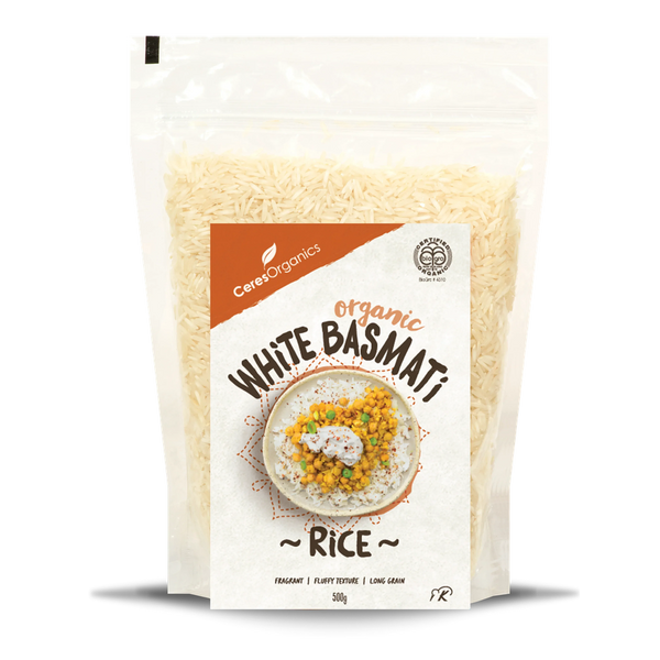 Ceres Organics Basmati White Rice - 500g - L'Organic