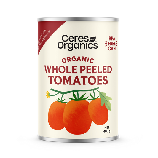 Ceres Organics Whole Peeled Tomatoes - 400g