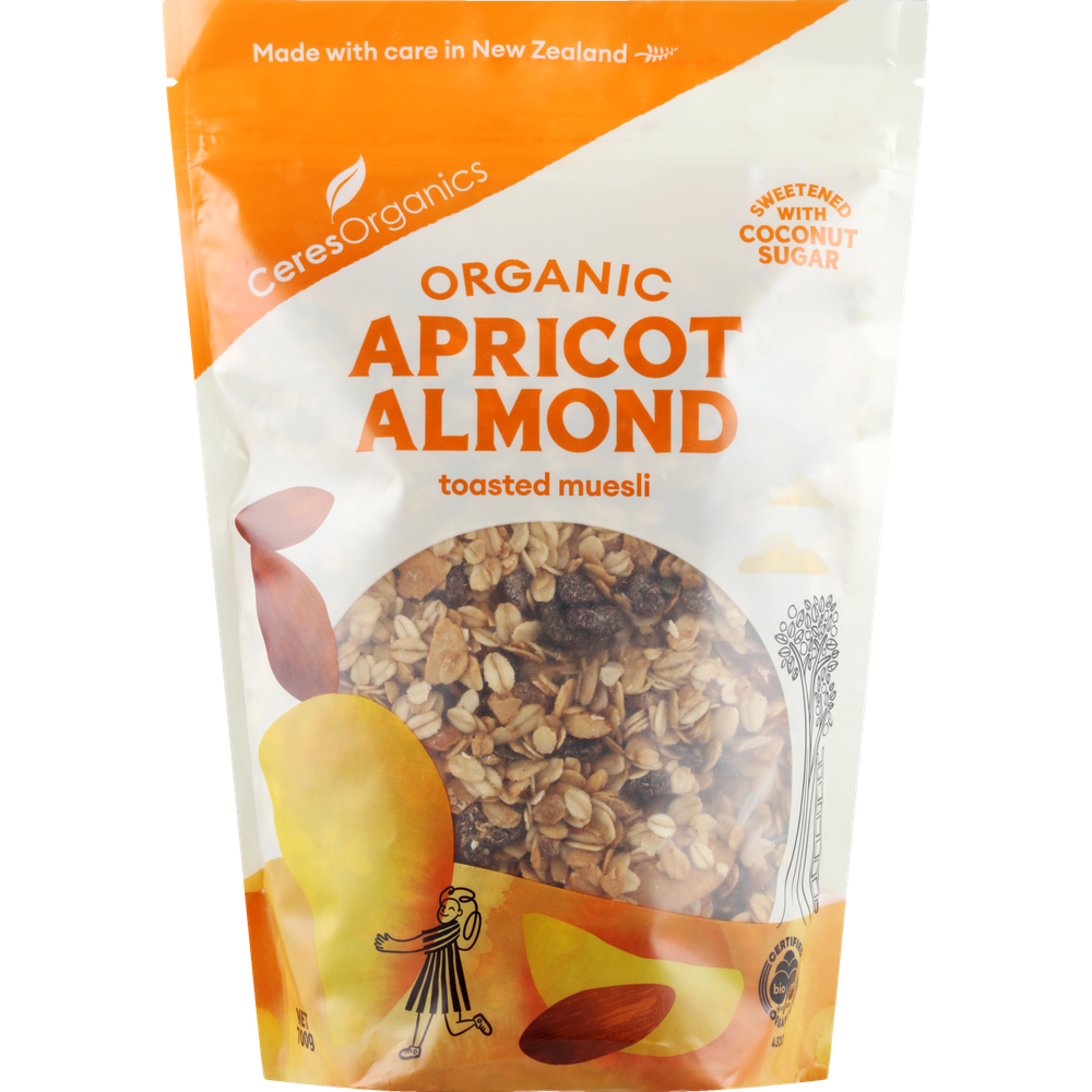 Ceres Organics Apricot Almond Muesli - 700g - L'Organic