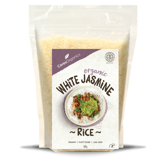 Ceres Organics Jasmine White Rice - 500g - L'Organic