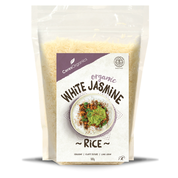Ceres Organics Jasmine White Rice - 500g - L'Organic