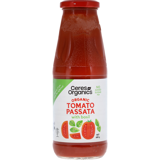 Ceres Organics Tomato Passata with Basil  - 680g