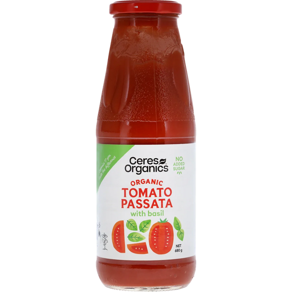 Ceres Organics Tomato Passata with Basil - 680g - L'Organic