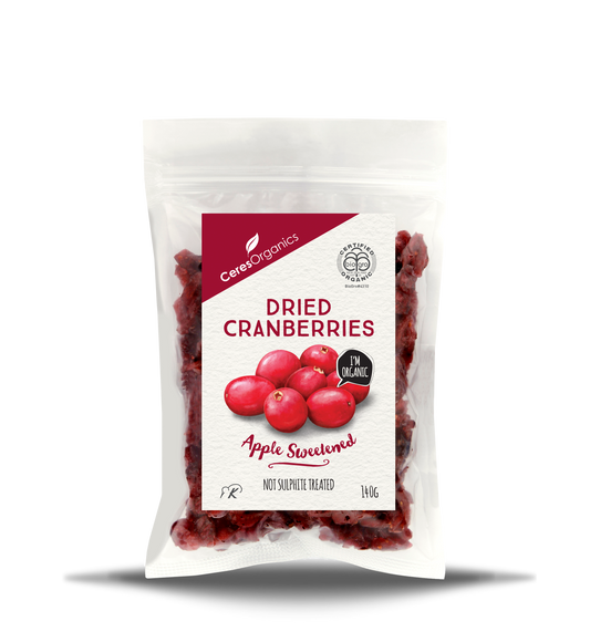 Ceres Organics Dried Cranberries - 140g