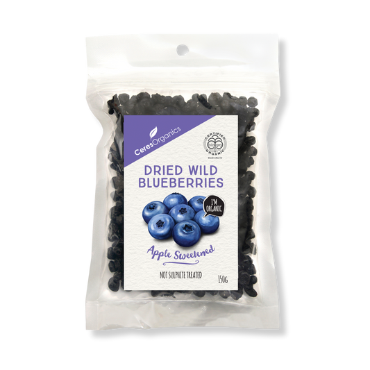 Ceres Organics Dried Wild Blueberries - 150g