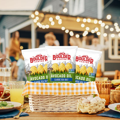 Boulder Canyon Avocado Oil Classic Sea Salt Chips - 149g