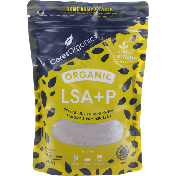 Ceres Organics LSAP Linseed Sunflower Almond Pumpkin Seed - 250g - L'Organic