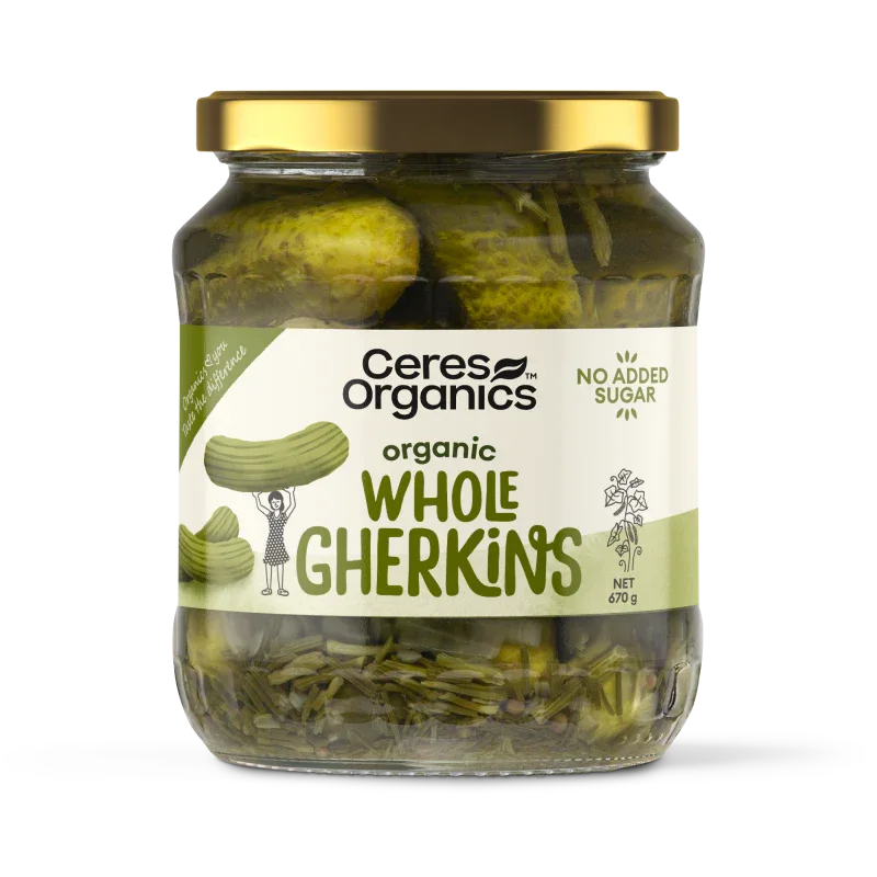 Ceres Organics Gherkins - 670g - L'Organic