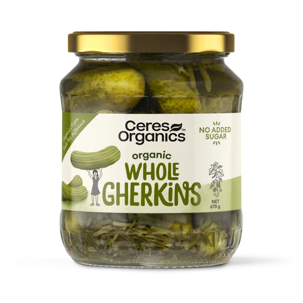 Ceres Organics Gherkins - 670g - L'Organic