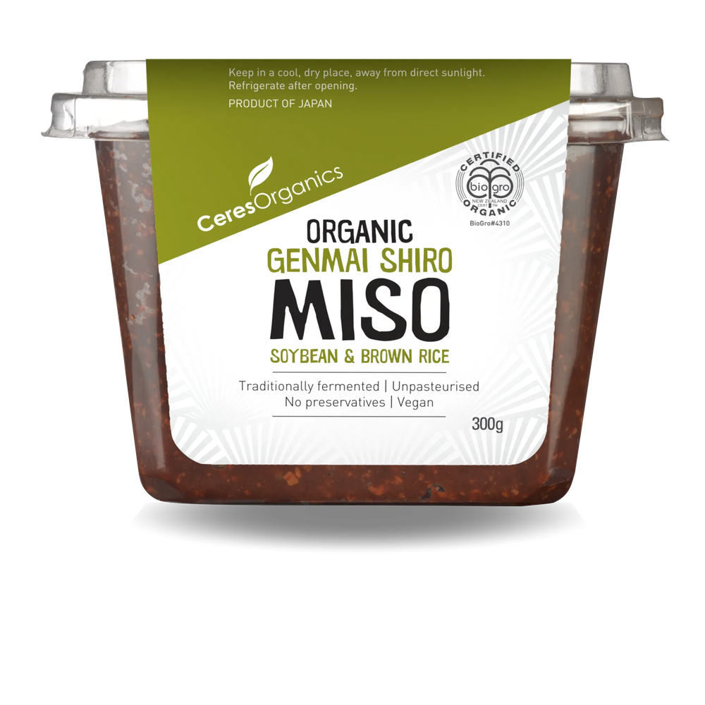 Ceres Organics Miso Brown Rice White Genmai Shiro Tub - 300g - L'Organic