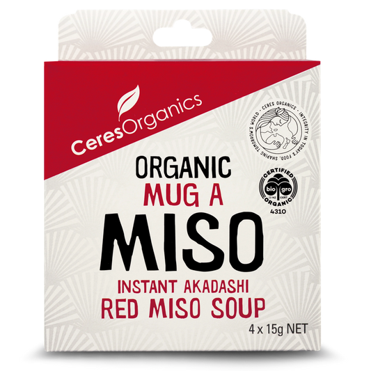 Ceres Organics Mug-a-Miso - 4 x 15g - L'Organic