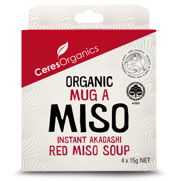 Ceres Organics Mug-a-Miso - 4 x 15g - L'Organic
