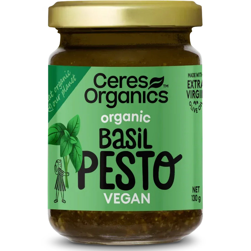 Ceres Organics Basil Pesto - 130g - L'Organic