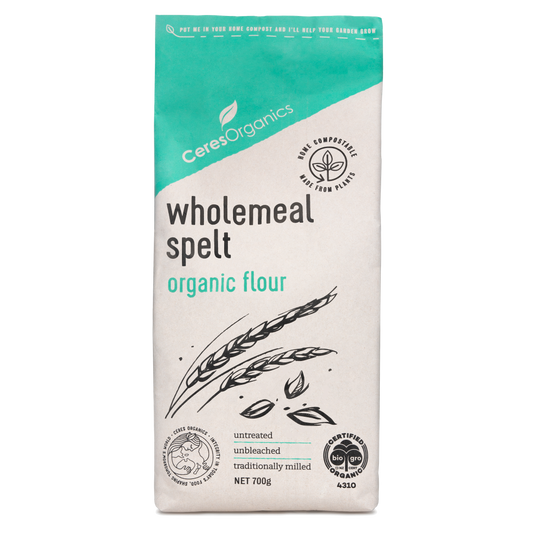 Ceres Organics Wholemeal Spelt Flour - 700g