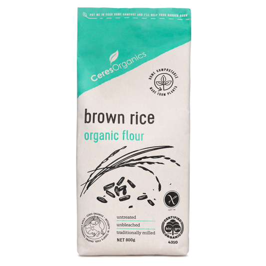Ceres Organics Brown Rice Flour - 800g
