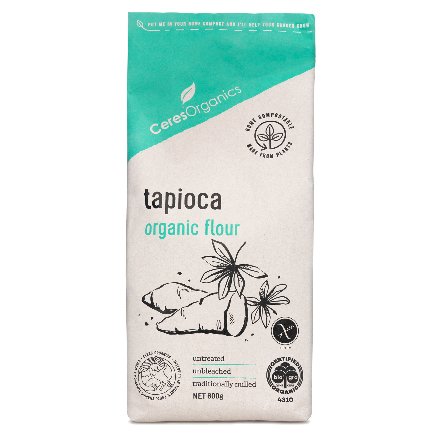 Ceres Organics Tapioca Flour - 600g