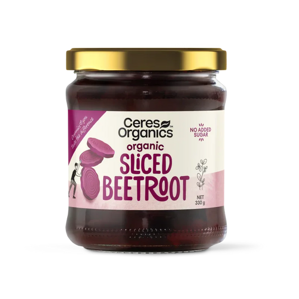 Ceres Organics Sliced Beetroot - 330g - L'Organic