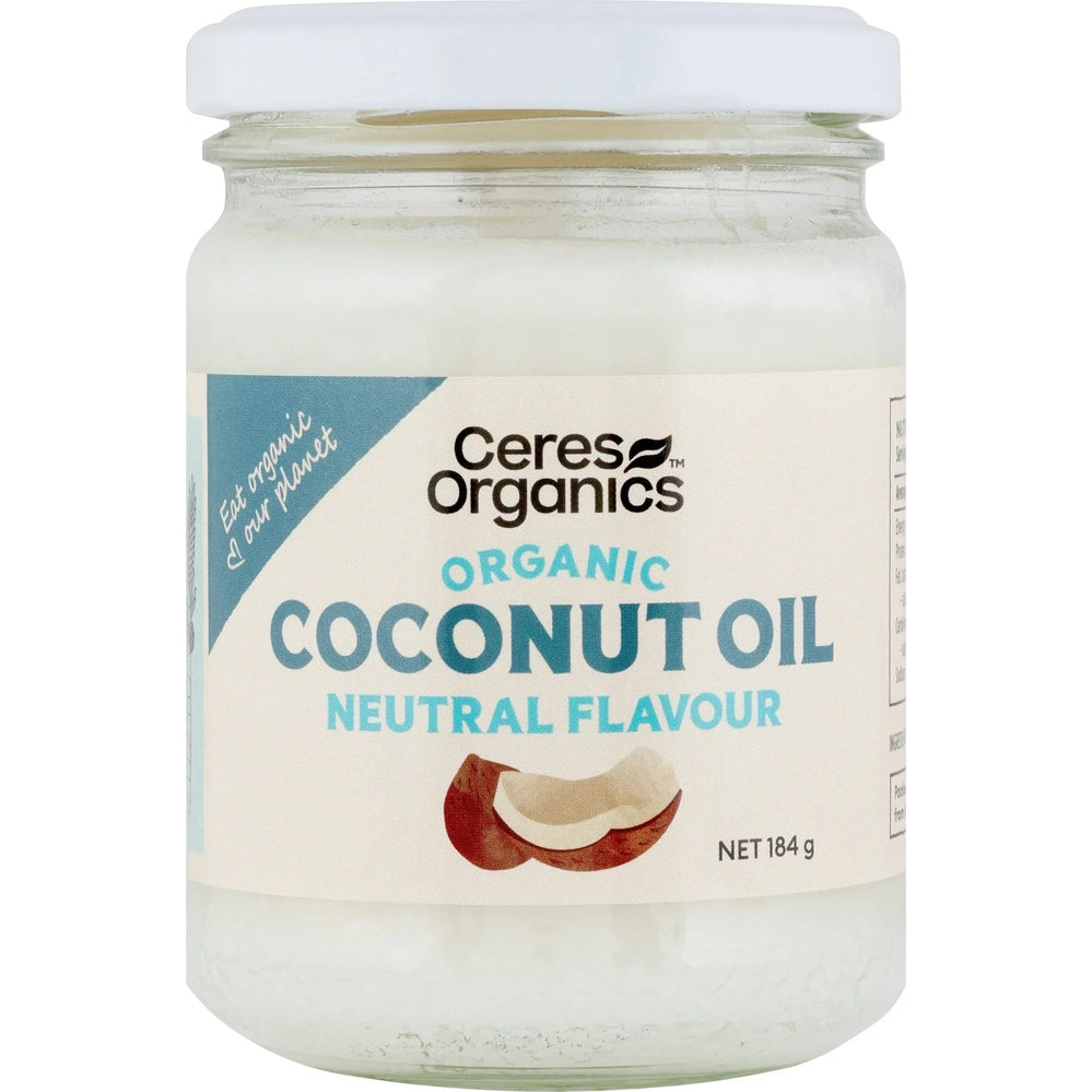 Ceres Organics Coconut Oil Neutral Flavour - 184g - L'Organic