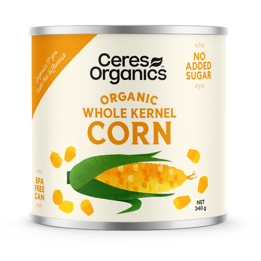 Ceres Organics Corn Kernels - 340g