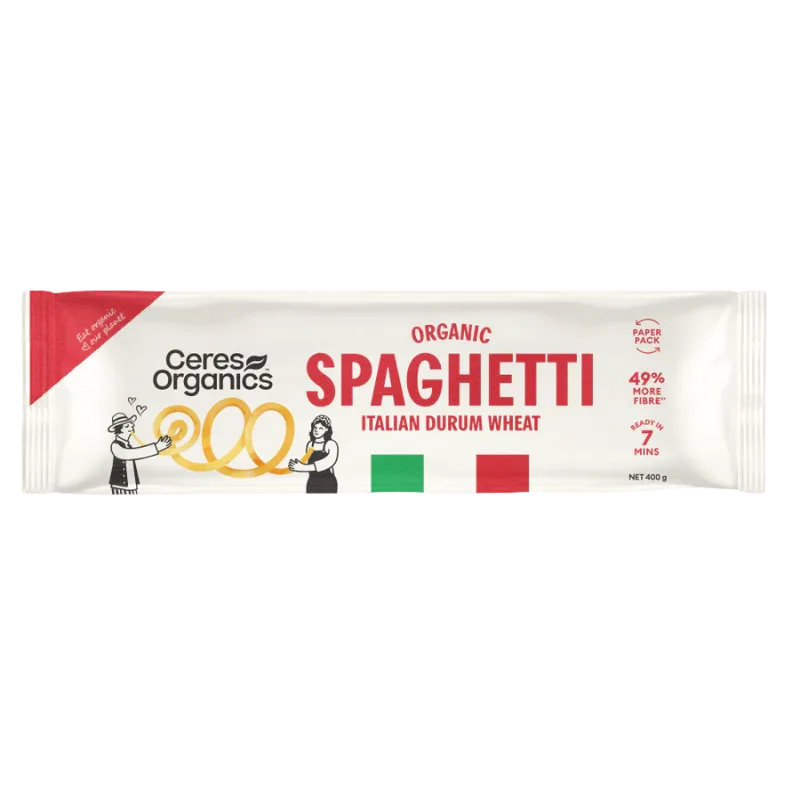 Ceres Organics Durum Wheat Spaghetti - 400g - L'Organic