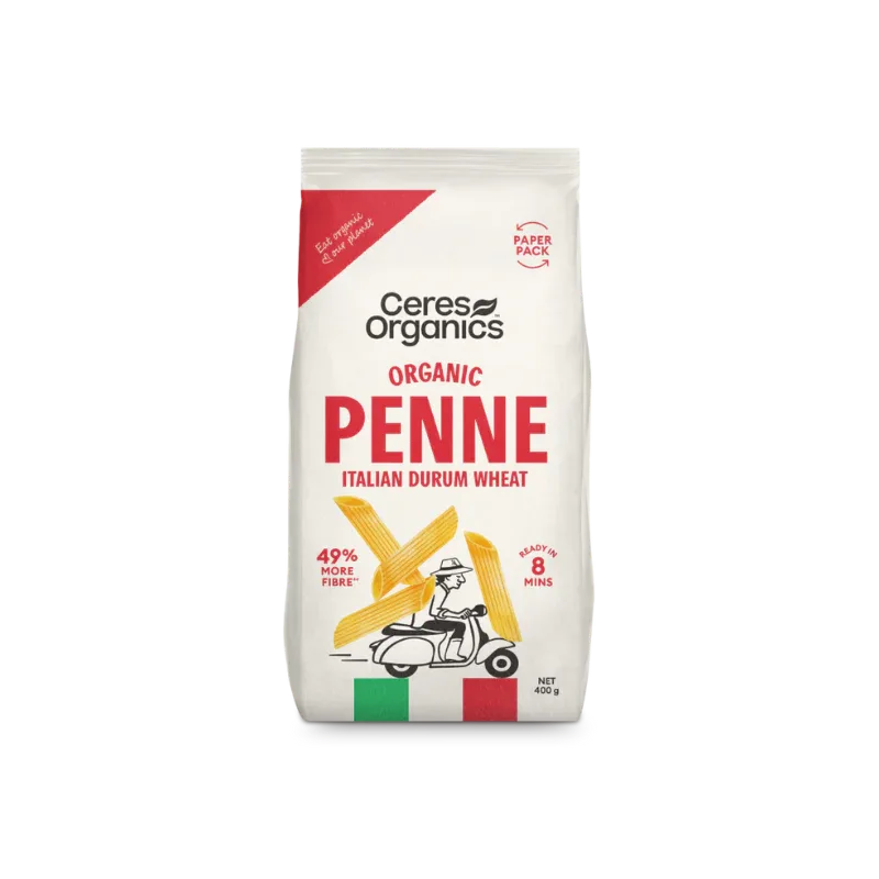 Ceres Organics Durum Wheat Penne - 400g - L'Organic