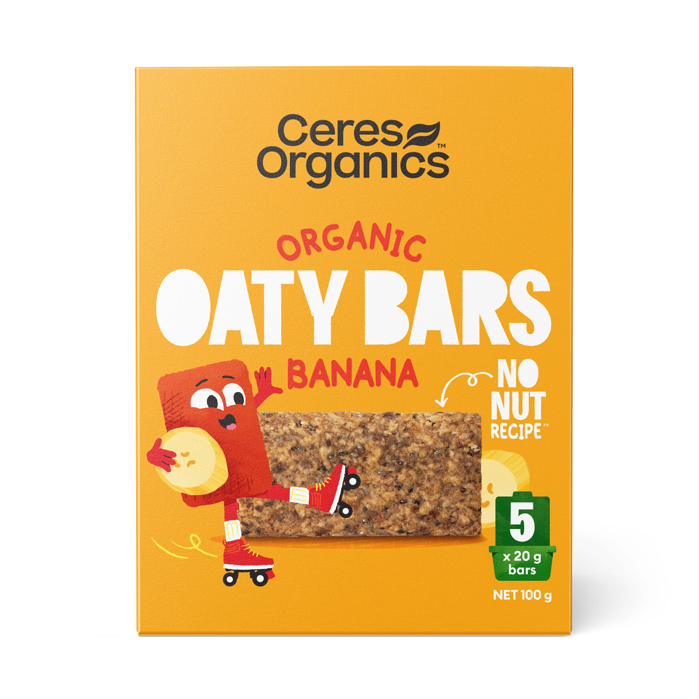 Ceres Organics Oaty Bars Banana - 5 x 20g - L'Organic