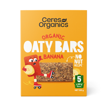 Ceres Organics Oaty Bars Banana - 5 x 20g - L'Organic