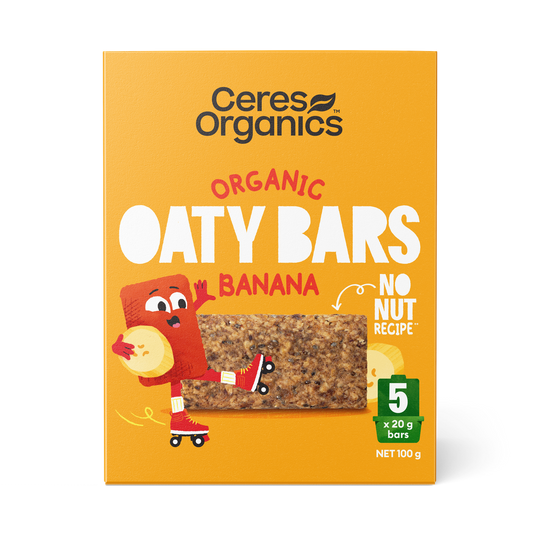 Ceres Organics Oaty Bars Banana - 5 x 20g - L'Organic