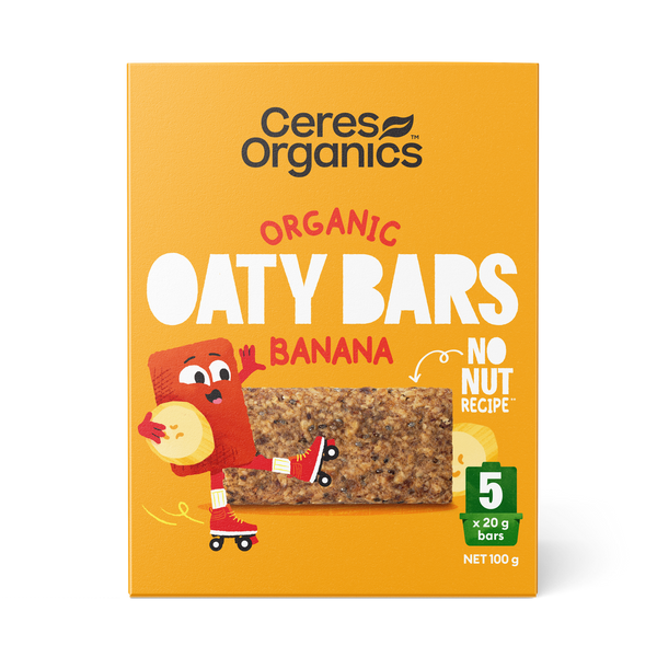 Ceres Organics Oaty Bars Banana - 5 x 20g - L'Organic