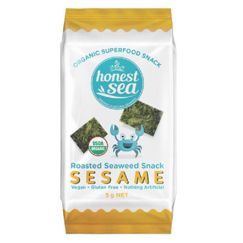 Honest Sea Sesame Seaweed Snack - L'Organic