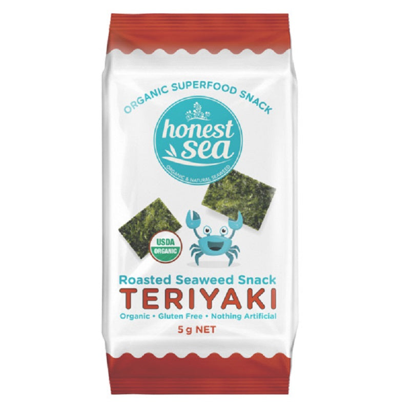Honest Sea Seaweed Snack Teriyaki 5g - L'Organic