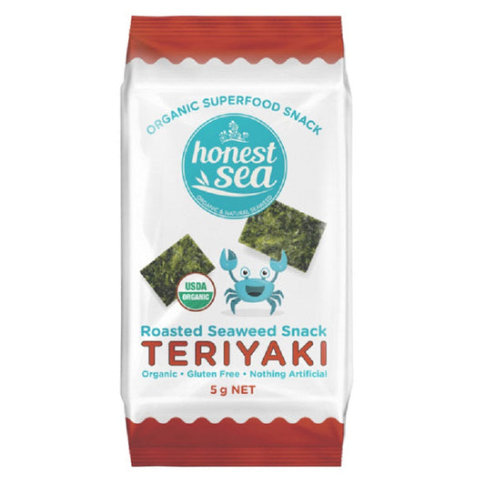 Honest Sea Seaweed Snack Teriyaki 5g - L'Organic