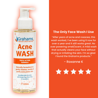 Grahams Natural Acne Wash - 125ml - L'Organic
