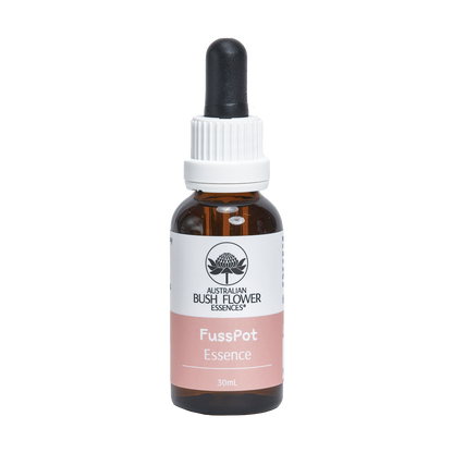 Australian Bush Flower Essences Essence Drops - Fuss Pot - 30ml