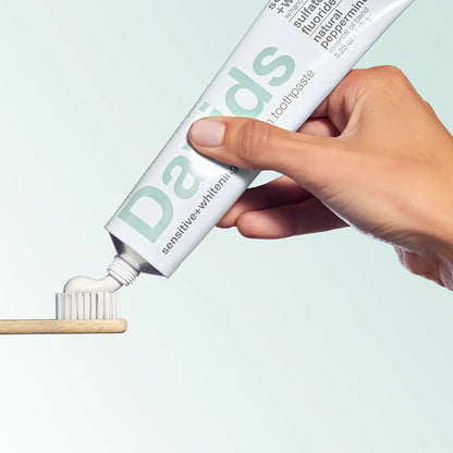 Davids Hydroxi™ sensitive+whitening nano hydroxyapatite premium toothpaste - peppermint