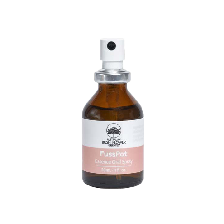 Australian Bush Flower Essences Oral Spray - Fuss Pot - 30ml