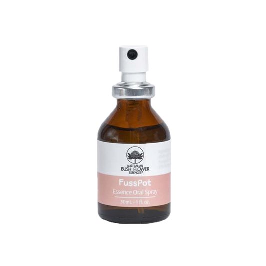 Australian Bush Flower Essences Oral Spray - Fuss Pot - 30ml