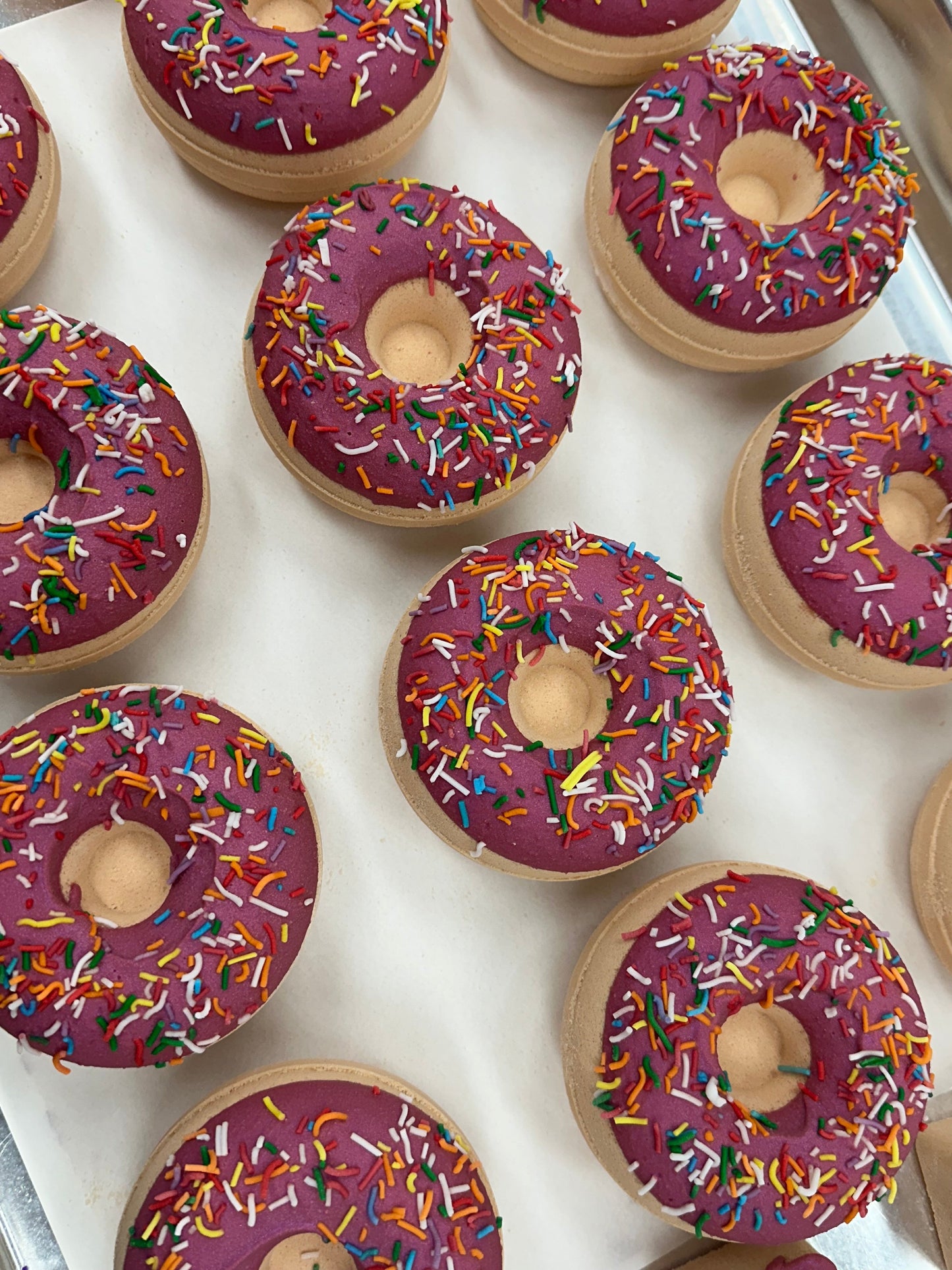 Soapmaid Strawberry Iced Donut Bath Bomb - 1 Pack