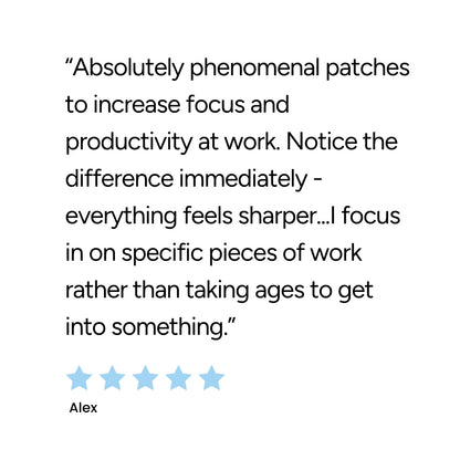 The Patch Remedy Wellness Patches - Focus - 30 Patches
