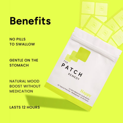 The Patch Remedy Wellness Patches - Happy - 30 Patches
