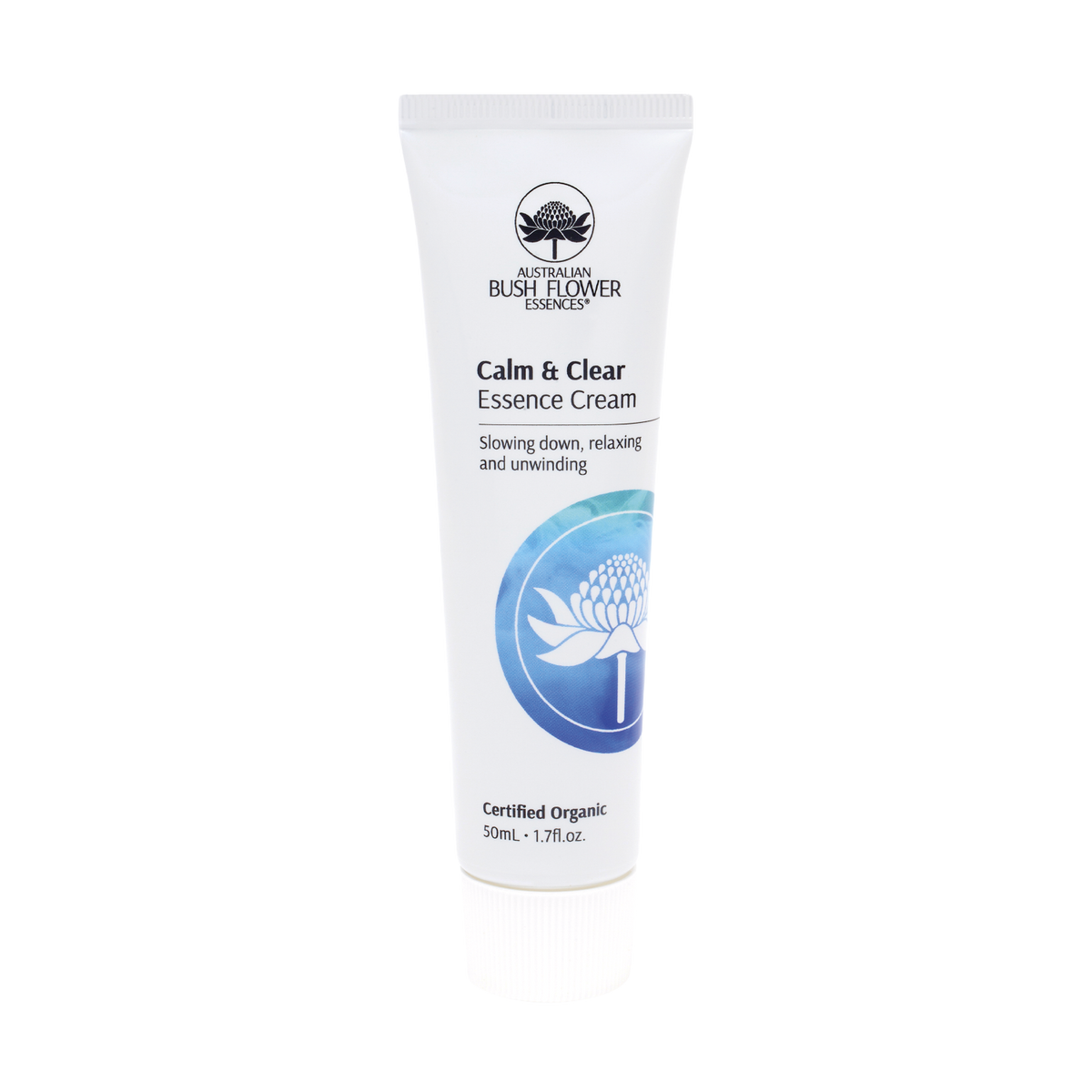Australian Bush Flower Essences Organic Essence Cream - Calm & Clear - 50ml
