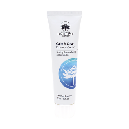 Australian Bush Flower Essences Organic Essence Cream - Calm & Clear - 50ml