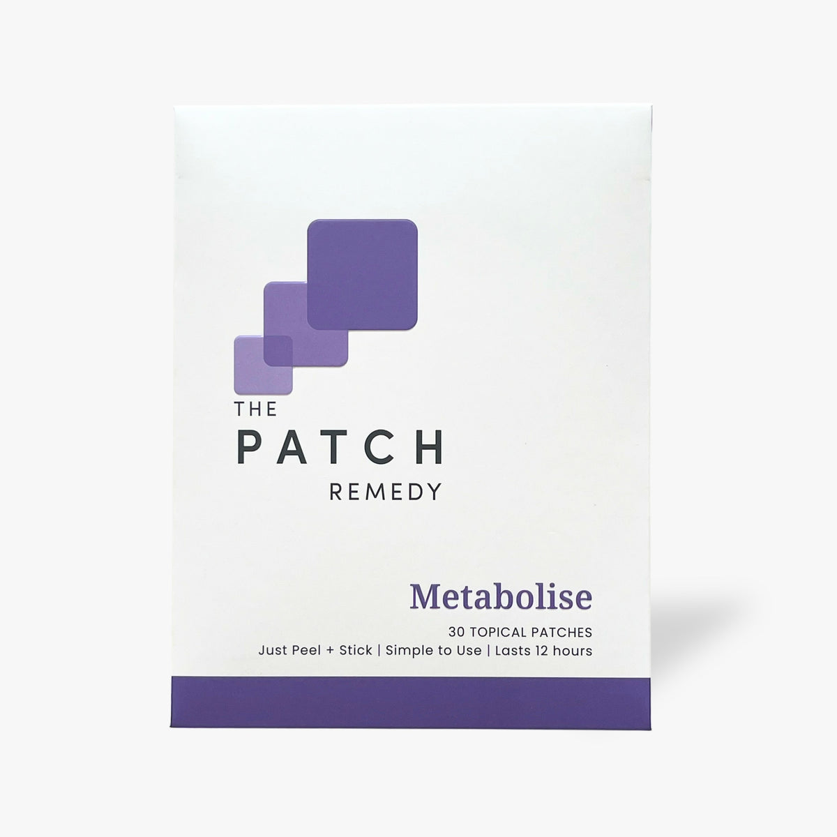 The Patch Remedy Wellness Patches - Metabolise - 30 Patches
